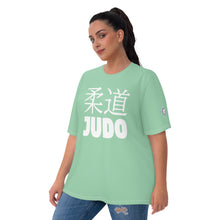 Women's Rash Guard for BJJ - Classic Judo Short Sleeve Top - Vista Blue