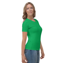 Women's Short Sleeve BJJ Rash Guard - Flexible and Stylish - Jade