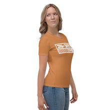 Women's Short Sleeve Judo Rash Guard - Breathable and Durable for Practice - Raw Sienna