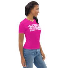 Women's Short Sleeve Rash Guard for Judo - Durable and Flexible Design - Hollywood Cerise