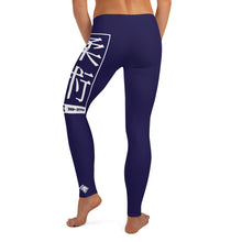 Women's Yoga Pants Workout Leggings For Jiu Jitsu 002 - Midnight Blue BJJ Exclusive Jiu-Jitsu Leggings Tights Womens