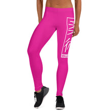 Women's Yoga Pants Workout Leggings For Jiu Jitsu 003 - Hollywood Cerise BJJ Exclusive Jiu-Jitsu Leggings Tights Womens