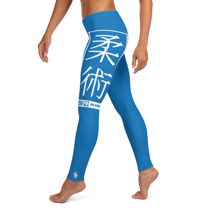 Women's Yoga Pants Workout Leggings For Jiu Jitsu 004 - Azul