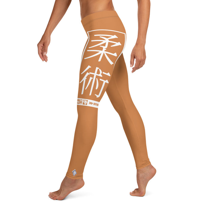 Women's Yoga Pants Workout Leggings For Jiu Jitsu 007 - Raw Sienna