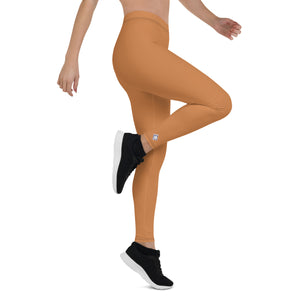 Women's Yoga Pants Workout Leggings For Jiu Jitsu 007 - Raw Sienna BJJ Exclusive Jiu-Jitsu Leggings Tights Womens