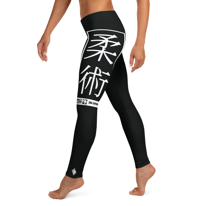 Women's Yoga Pants Workout Leggings For Jiu Jitsu 015 - Noir