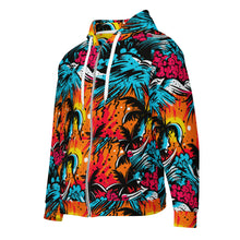 Womens Zip Hoodie - Tropical Adventure 001 Athleisure Beach Exclusive Hoodies Swimwear Women