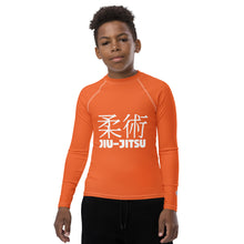 Youth Boys BJJ Compression Shirt – Classic Long Sleeve Jiu-Jitsu Rash Guard – Flamingo