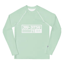 Youth Boys BJJ Fightwear Rash Guard – Long Sleeve Performance Training Top - Surf Crest