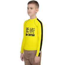 Youth Boys Classic Jiu-Jitsu Long Sleeve Bruce Lee Game of Death Rash Guard