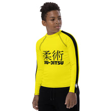 Youth Boys Classic Jiu-Jitsu Long Sleeve Bruce Lee Game of Death Rash Guard