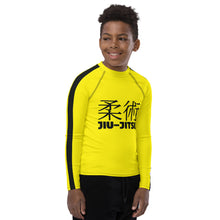 Youth Boys Classic Jiu-Jitsu Long Sleeve Bruce Lee Game of Death Rash Guard