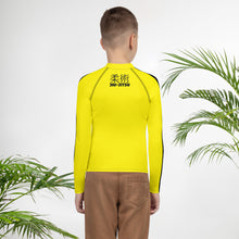 Youth Boys Classic Jiu-Jitsu Long Sleeve Bruce Lee Game of Death Rash Guard