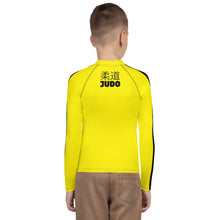 Youth Boys Classic Judo Long Sleeve Bruce Lee Game of Death Rash Guard