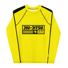 Youth Boys Jiu-Jitsu Long Sleeve Bruce Lee Game of Death Rash Guard