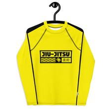 Youth Boys Jiu-Jitsu Long Sleeve Bruce Lee Game of Death Rash Guard
