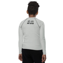 Youth Boys Jiu-Jitsu Training Shirt – Long Sleeve Classic Rash Guard – Smoke