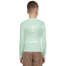 Youth Boys Judo Fightwear Rash Guard – Long Sleeve Performance Training Top - Surf Crest Boys Exclusive Judo Long Sleeve Rash Guard Youth