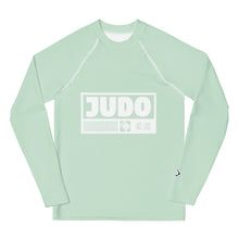 Youth Boys Judo Fightwear Rash Guard – Long Sleeve Performance Training Top - Surf Crest Boys Exclusive Judo Long Sleeve Rash Guard Youth