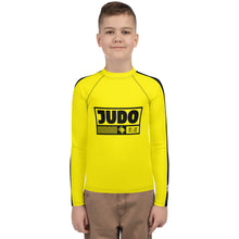 Youth Boys Judo Long Sleeve Bruce Lee Game of Death Rash Guard