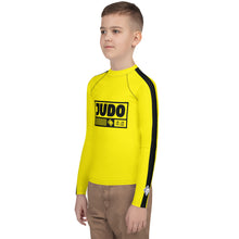 Youth Boys Judo Long Sleeve Bruce Lee Game of Death Rash Guard