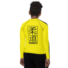 Youth Boys Judo Long Sleeve Bruce Lee Game of Death Rash Guard