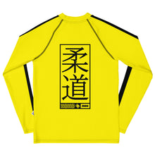 Youth Boys Judo Long Sleeve Bruce Lee Game of Death Rash Guard