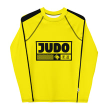 Youth Boys Judo Long Sleeve Bruce Lee Game of Death Rash Guard