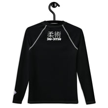 Youth Boys Long Sleeve Rash Guard – Classic Jiu-Jitsu Base Layer Top – Noir