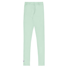 Youth Boys Training Leggings – Solid Color Compression Sports Pants - Surf Crest