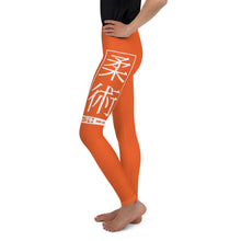 Youth Girls Athletic Yoga Pants – BJJ-Ready Stretch Leggings - Flamingo