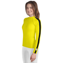 Youth Girls Bruce Lee Kill Bill Rash Guard and Leggings Martial Arts Set