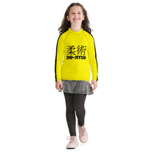 Youth Girls Classic Jiu-Jitsu Long Sleeve Bruce Lee Game of Death Rash Guard