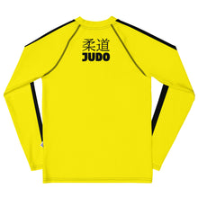 Youth Girls Classic Judo Long Sleeve Bruce Lee Game of Death Rash Guard