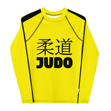 Youth Girls Classic Judo Long Sleeve Bruce Lee Game of Death Rash Guard