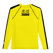 Youth Girls Classic Judo Long Sleeve Bruce Lee Game of Death Rash Guard