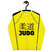 Youth Girls Classic Judo Long Sleeve Bruce Lee Game of Death Rash Guard