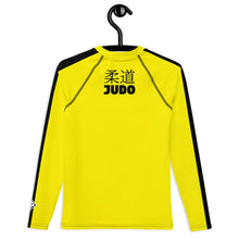 Youth Girls Classic Judo Long Sleeve Bruce Lee Game of Death Rash Guard