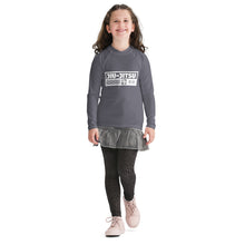 Youth Girls Elite BJJ Rash Guard – Long Sleeve Martial Arts Training Top - Charcoal
