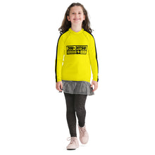 Youth Girls Jiu-Jitsu Long Sleeve Bruce Lee Game of Death Rash Guard
