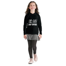 Youth Girls Jiu-Jitsu Uniform Rash Guard – Classic Long Sleeve Top – Noir