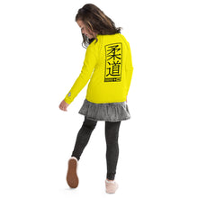 Youth Girls Judo Athletic Rash Guard – Long Sleeve Martial Arts Performance Wear - Golden Sun Exclusive Girls Judo Long Sleeve Rash Guard Youth