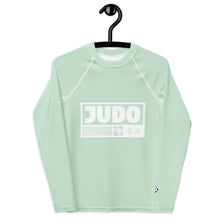 Youth Girls Judo Fightwear Rash Guard – Long Sleeve Performance Training Top - Surf Crest Exclusive Girls Judo Long Sleeve Rash Guard Youth
