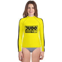 Youth Girls Judo Long Sleeve Bruce Lee Game of Death Rash Guard