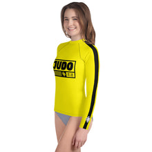 Youth Girls Judo Long Sleeve Bruce Lee Game of Death Rash Guard