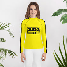Youth Girls Judo Long Sleeve Bruce Lee Game of Death Rash Guard