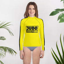 Youth Girls Judo Long Sleeve Bruce Lee Game of Death Rash Guard