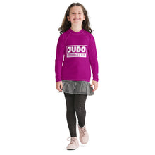 Youth Girls Judo Performance Shirt – Long Sleeve Compression Rash Guard- Fresh Eggplant Exclusive Girls Judo Long Sleeve Rash Guard Youth