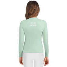 Youth Girls Long Sleeve BJJ Shirt – Classic Jiu-Jitsu Fit & Feel – Surf Crest