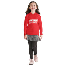 Youth Girls Long Sleeve Jiu-Jitsu Rash Guard – BJJ Training Shirt - Scarlet